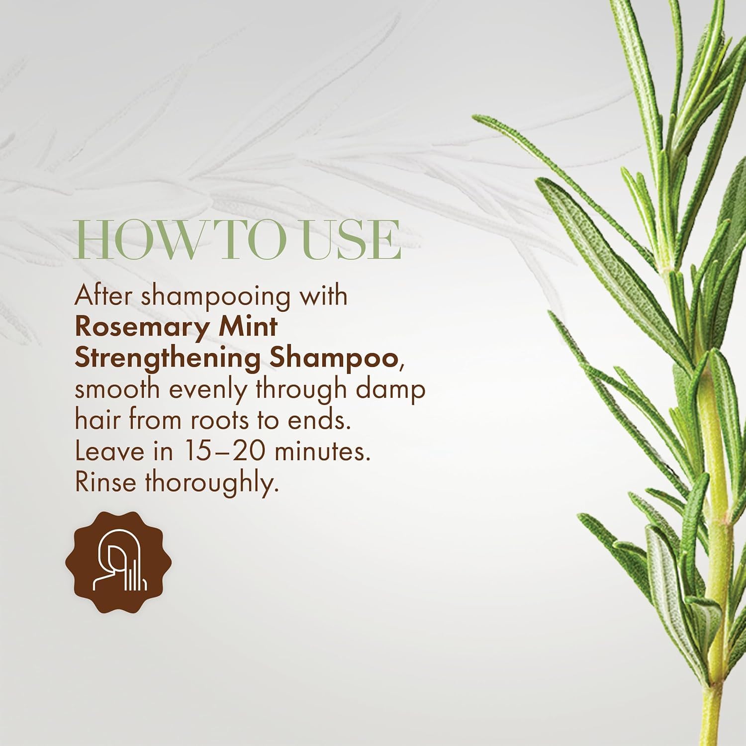 Mielle Organics Rosemary Mint Strengthening Hair Masque, Essential Oil & Biotin Deep Treatment, Miracle Repair for Dry, Damaged, & Frizzy Hair (12 Oz) - Image 5