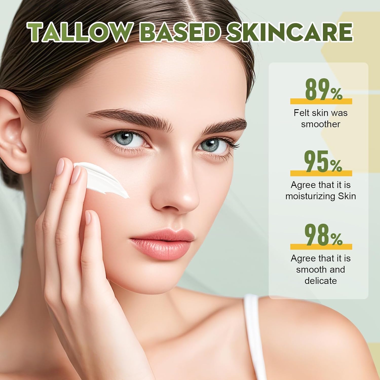 Organic Whipped Beef Tallow Face and Body Moisturizer with Raw Honey and Beeswax, 4.23 oz - Image 8