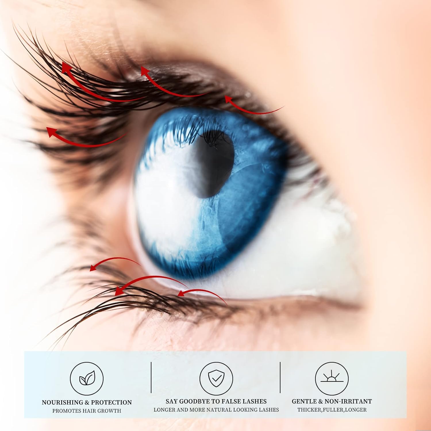 Lash Serum - 5ml Eyelash Growth Serum, Advanced Lash Enhancing Treatment for Eyelash Growth Thickness, Stronger, Healthier Lashes & Brows, Vegan & Cruelty-Free - Image 7