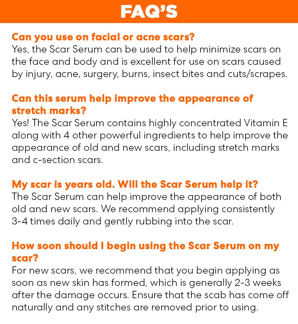 Palmer's Cocoa Butter Formula Scar Serum, Skin Brightening Oil for Face & Body, Concentrated Serum with Vitamin E, Fragrance Free, 1 Fl Oz - Image 7