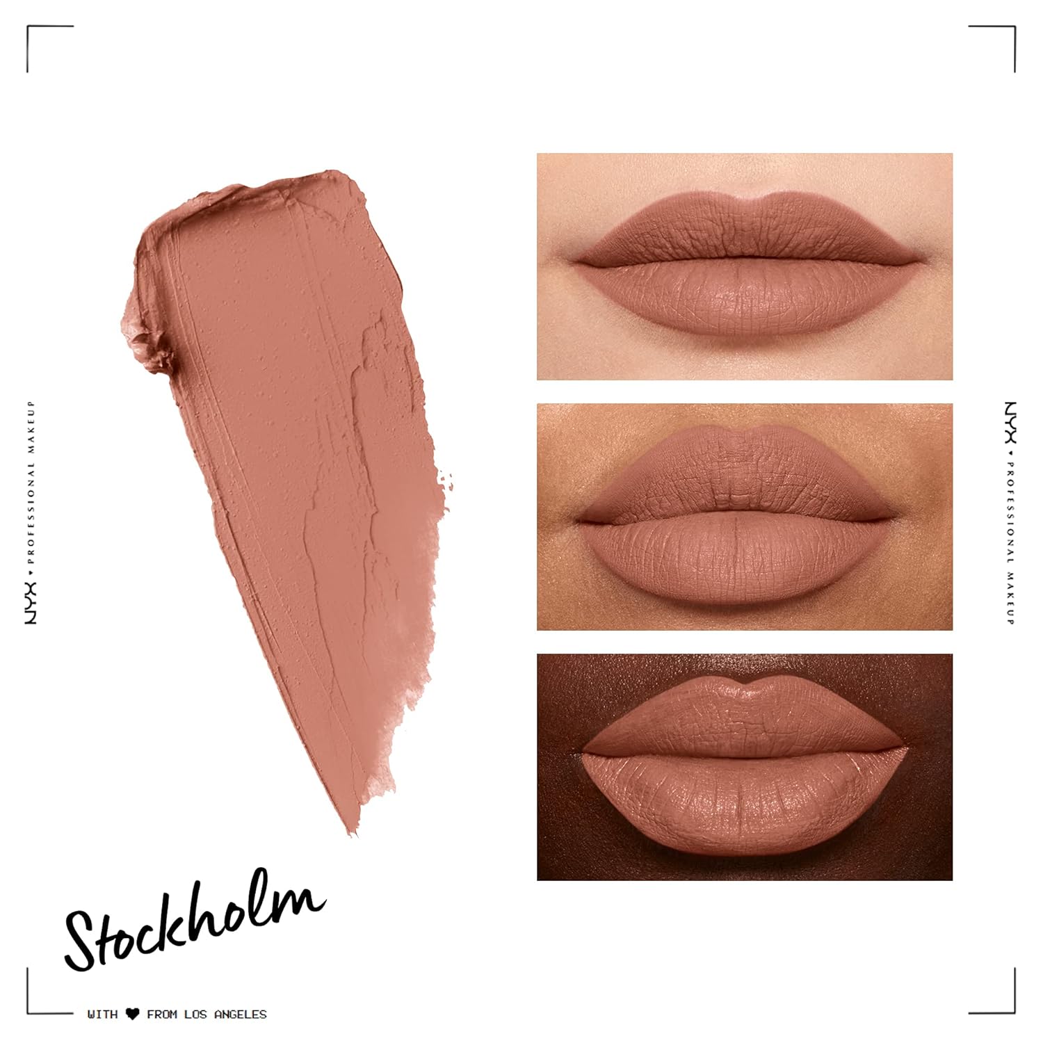 NYX PROFESSIONAL MAKEUP Soft Matte Lip Cream Lightweight Liquid Lipstick Bundle - Abu Dhabi (Deep Rose-Beige) & Stockholm (Mid-Tone Beige Pink) - Image 7