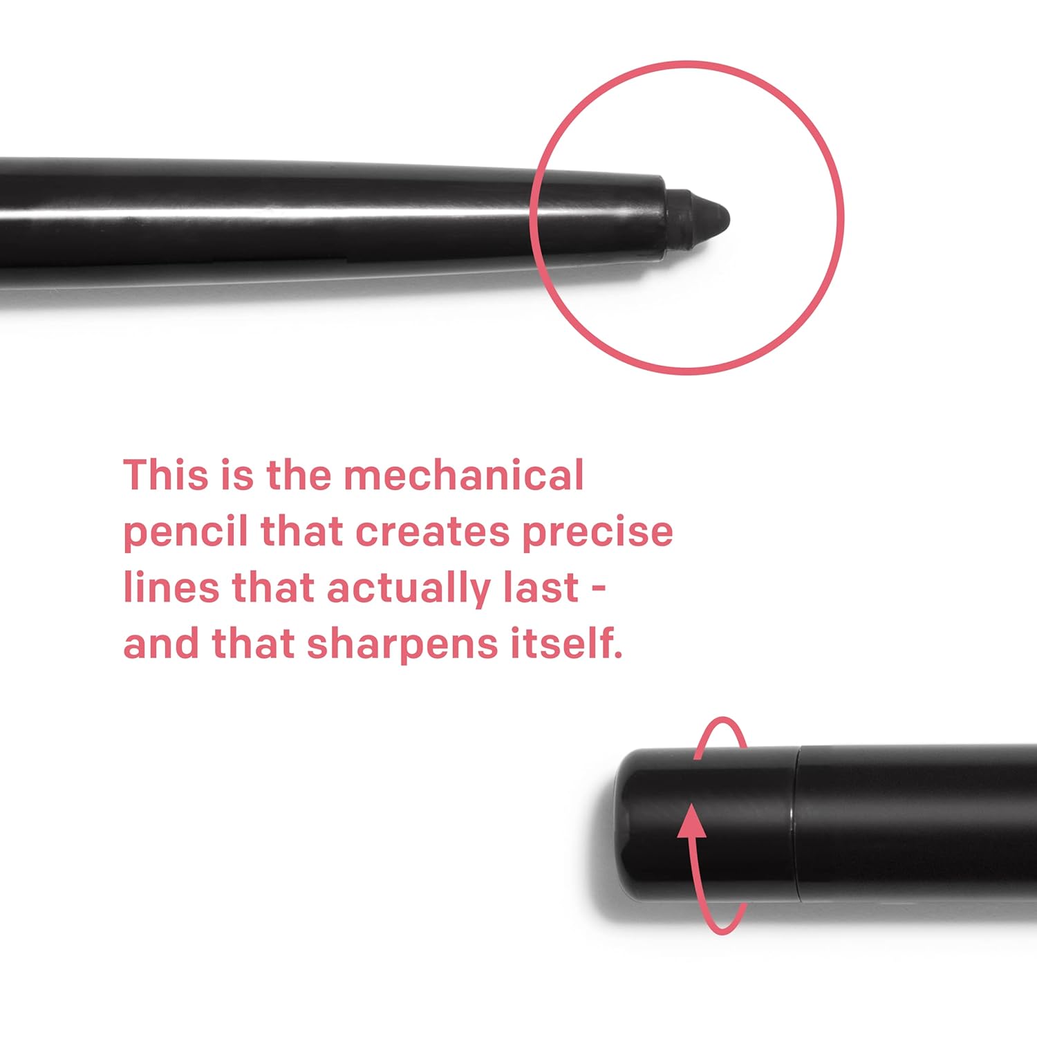 Almay All-Day Eyeliner Pencil, Hypoallergenic, Cruelty-Free, Smudge-Proof, Ophthalmologist Tested, Long Wearing and Water Resistant, 205 Black, 0.01 oz - Image 5