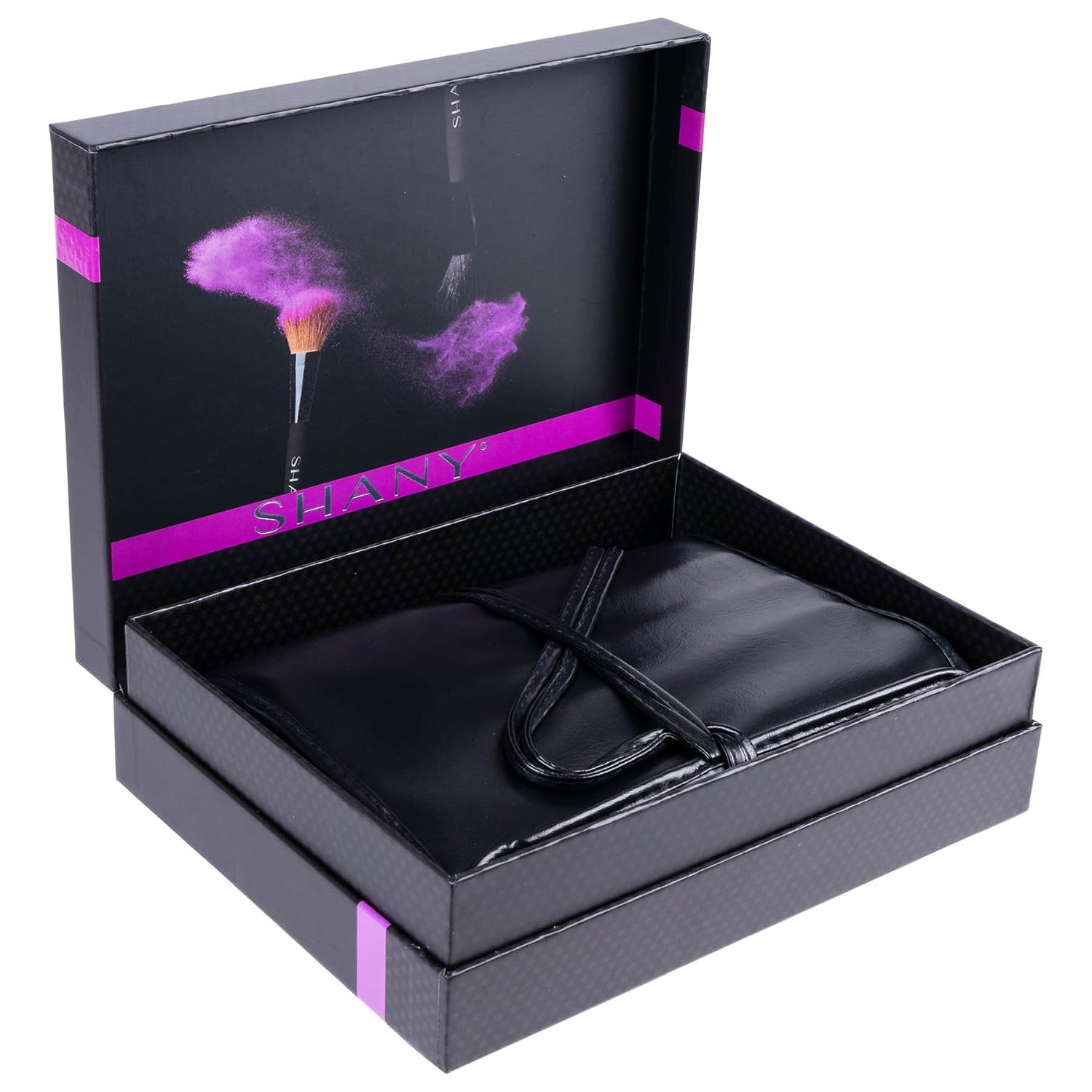 SHANY Makeup Brushes The Masterpiece Pro Signature Makeup Brush Set - Foundation Powder Concealers Eye Shadow brushes, Synthetic Bristle with Wooden handles, Premium Gift Packaging - 24pcs - Image 8
