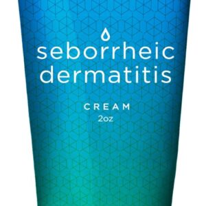 Seborrheic Dermatitis Cream, Eczema Cream, Specifically formulated for application to Itchy Skin, Redness, & Scaling, For Face, Chest & Scalp, 2 oz