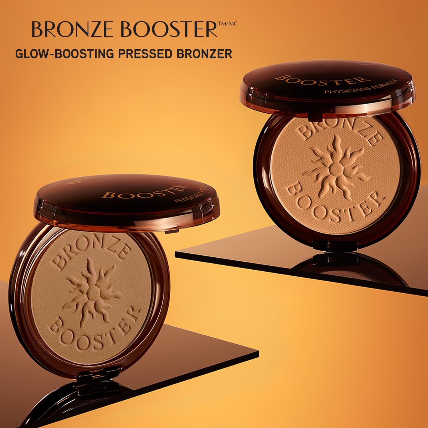 Physicians Formula Bronze Booster Pressed Bronzer - Vitamin-Infused Glow Activators, Mistake-Proof Formula, Natural Finish, Cruelty-Free & Hypoallergenic - Light to Medium - Image 6