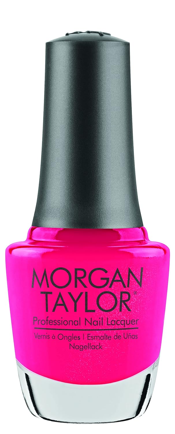 Morgan Taylor Nail Lacquer - 15mL Professional Lacquer, Vibrant, Chip-Resistant, Fast-Drying, Long-Lasting, High-Shine, Perfect for Manicures & Pedicure