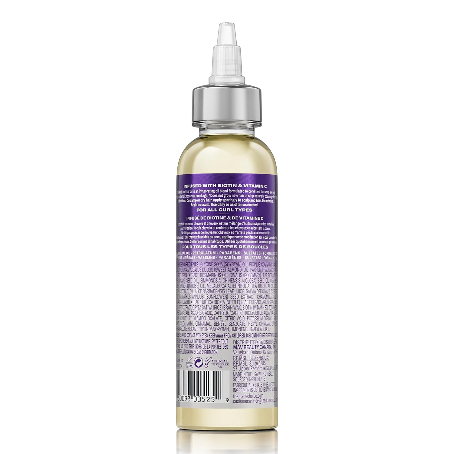 The Mane Choice Alpha Multi-Vitamin Scalp Hair Growth Oil, 4 Fl Oz, 1 Pack, Nourishing Scalp Oil with Biotin, Vitamin C, Rosemary, Rice Extract, Jojoba, Tea Tree & Castor Oil, Lightweight & Non-Greasy - Image 6