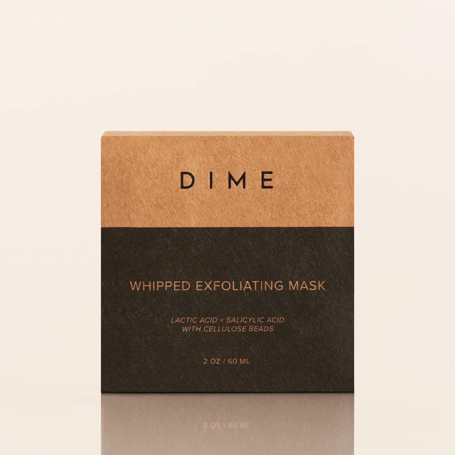 DIME Beauty Whipped Exfoliating Mask, Face Scrub and Cleanser, Lactic Acid and Salicylic Acid Scrub, 2 oz / 60 ml - Image 8