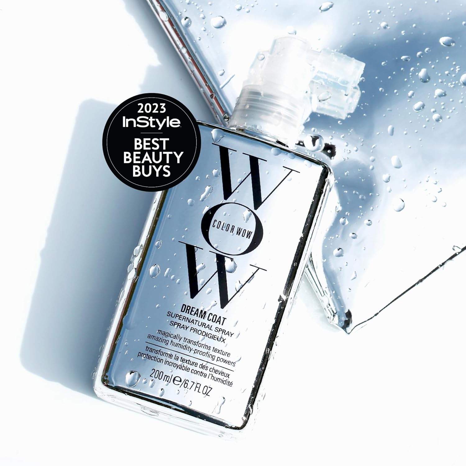 COLOR WOW Dream Coat Supernatural Spray – Keep Your Hair Frizz-Free and Shiny No Matter the Weather with Award-Winning Anti-Humidity Treatment - Image 3