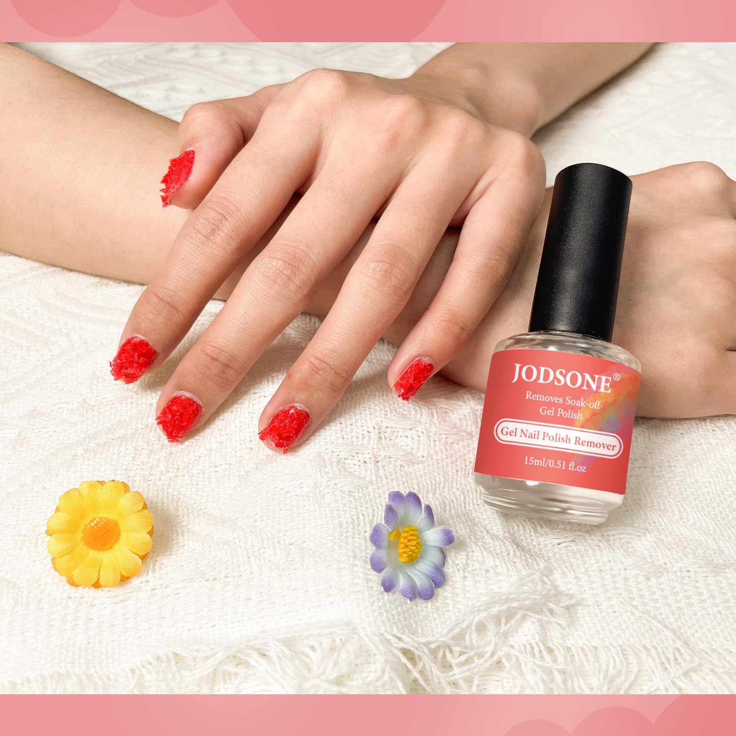 JODSONE 15ML Gel Nail Remover No Need Soaking or Wrapping Gel Remover for Nails 3-5 Minutes Easy And Quick - Image 7