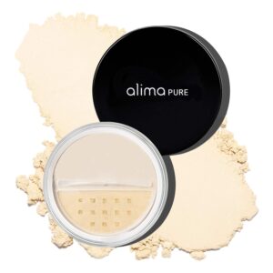 Alima Pure Matte Foundation - Loose Mineral Powder Makeup, Oil Free Talc Free, Natural Full Coverage Foundation .15 oz/4.5g