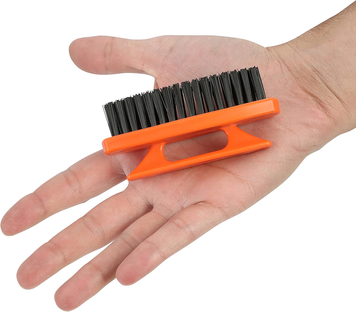GreatNeck 19025 Nail Brush, 6 Pack Nail and Hand Scrub Brush Set, Stiff Bristles, Comfortable Scrubber Grip, Salon or Construction Quality, Gift For DIYer or Nail Techs - Image 6