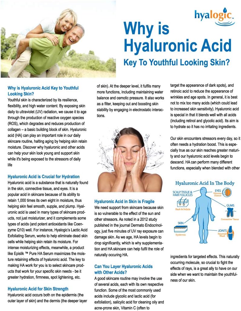 Hyalogic Alcohol-Free Witch Hazel Toner 8 fl oz with Hyaluronic Acid and Aloe Vera for All Skin Types - Image 6