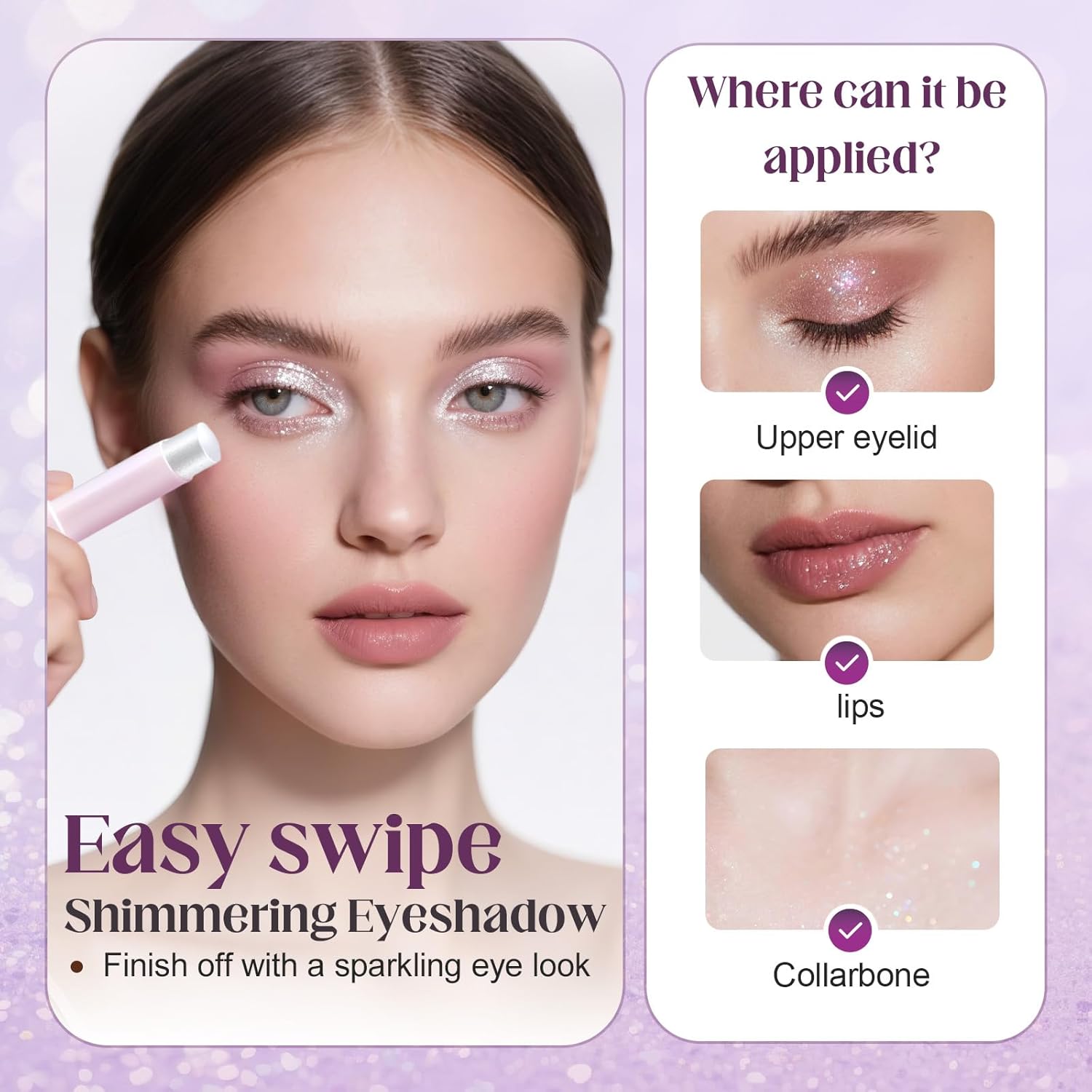 Crystal Hydrating Jelly Stick Eyeshadow 2025 Edition #05 Long Lasting Shimmer Eye Brightener - Image 5