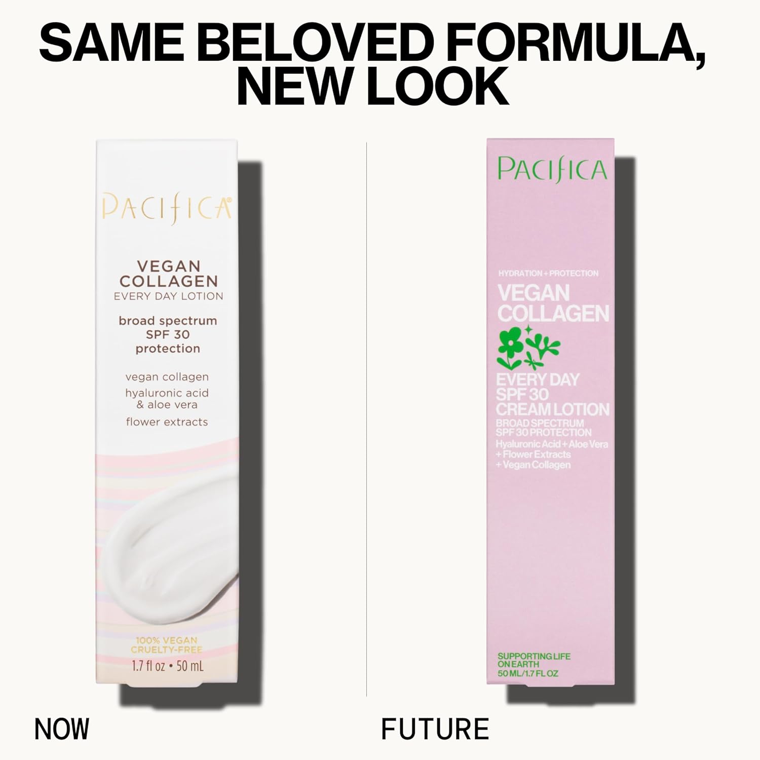 Pacifica Beauty Vegan Collagen SPF 30 Broad Spectrum Sunscreen Every Day Face Lotion, UVA/UVB Protection for All Skin Types, Lightweight, Moisturizing & Hydrating, Cruelty Free, White, 1.7 Fl Oz - Image 17