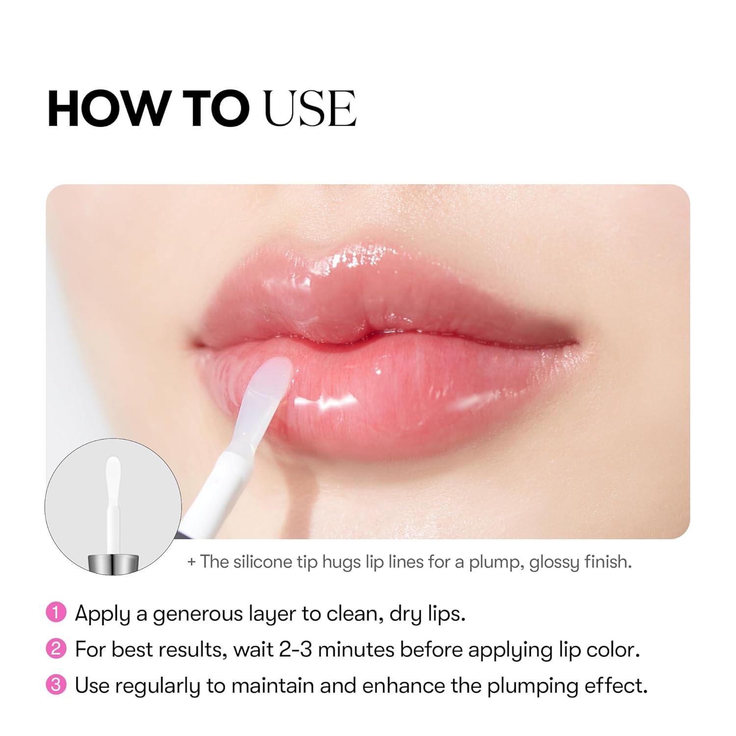 VTCOSMETICS Reedle Shot Lip Plumper, 0.15 oz (4.3 g), Moisturizing, Transparent, Lip Gloss, Fragrance-free, Korean Cosmetics (Expert) - Image 5