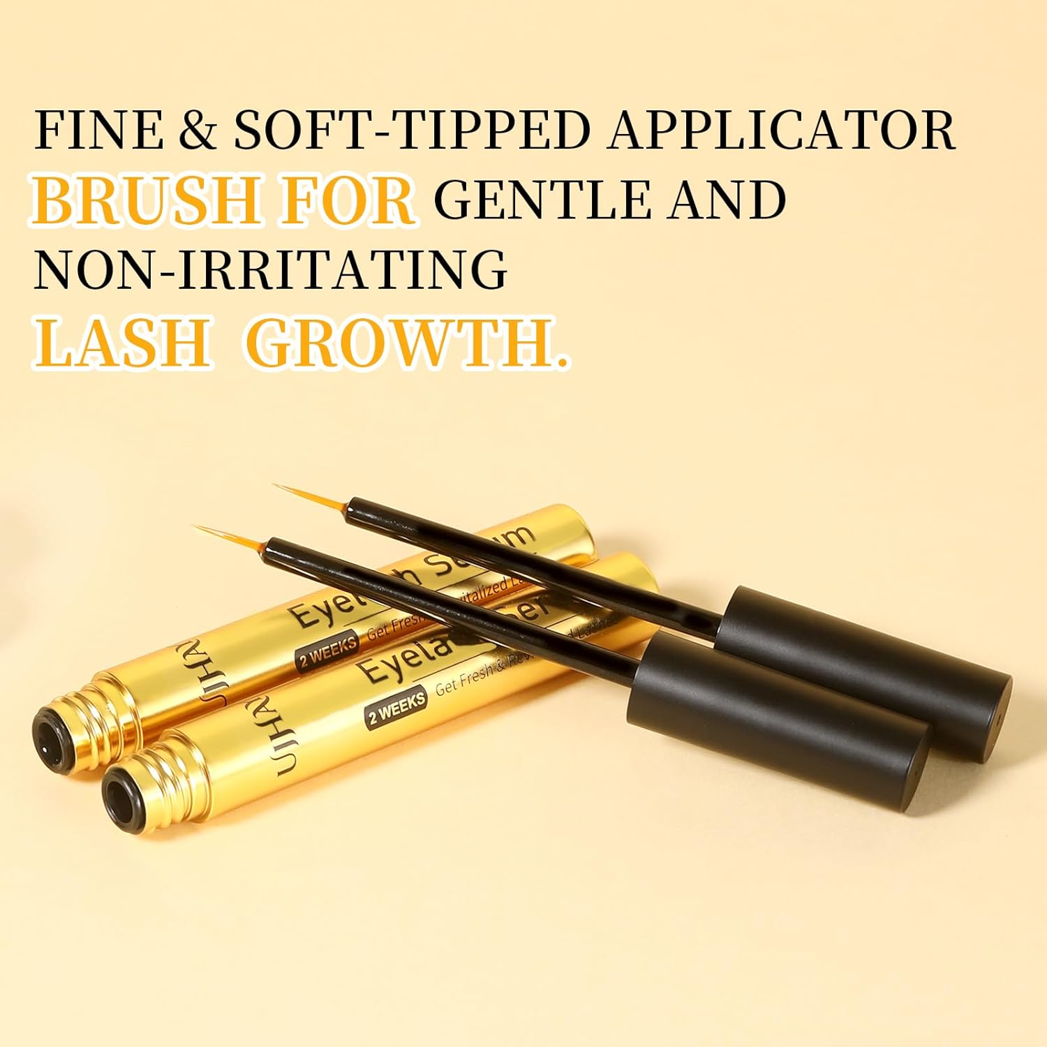 Eyelash Growth Serum for Thicker, Longer, Natural Lashes without Prostaglandin – Grow Luscious, Natural Lashes with Advanced Enhancer | Vegan & Cruelty-Free Treatment - Image 7