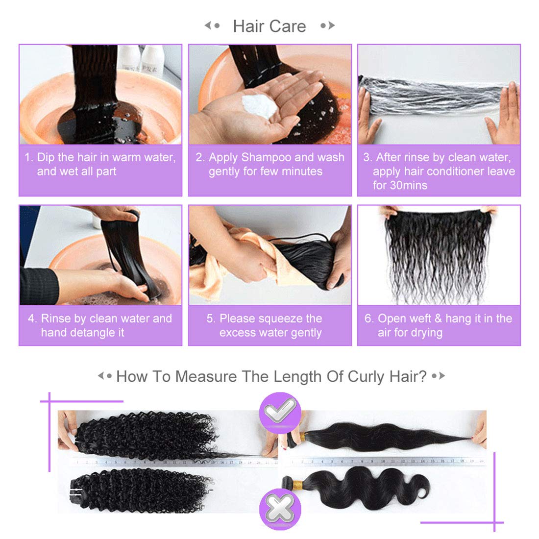 Liang Dian 10 Inch Short Human Hair Bundles Natural Color 4 Bundles 12A Brazilian Virgin Hair 100% Unprocessed Straight Human Hair(10"10"10"10") - Image 9