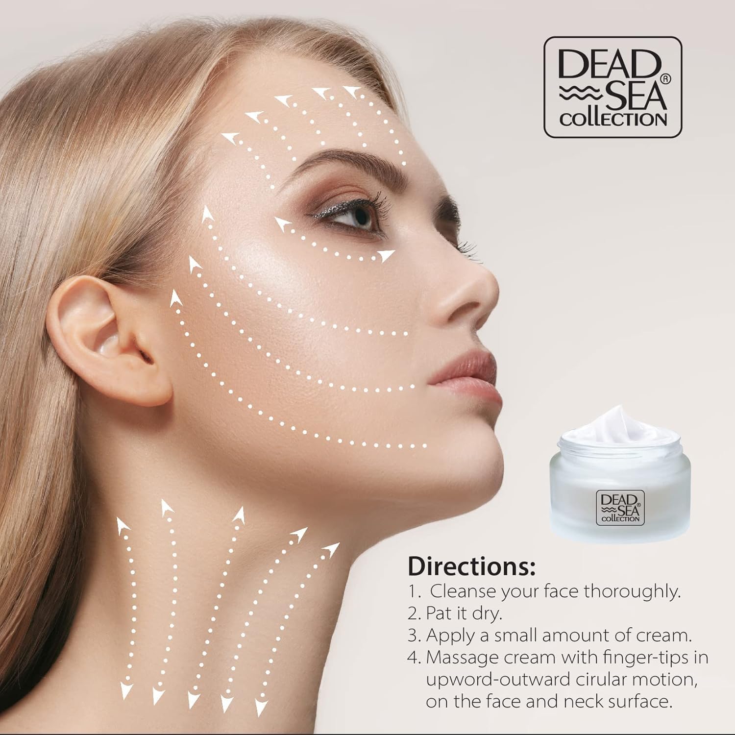 Dead Sea Collection Day Cream for Face with 2% Retinol, Dead Sea Minerals, and Vitamin E – Anti Aging Nourishing Skin Care Moisturizer to Reduce Wrinkles (1.69 fl. oz) - Image 7
