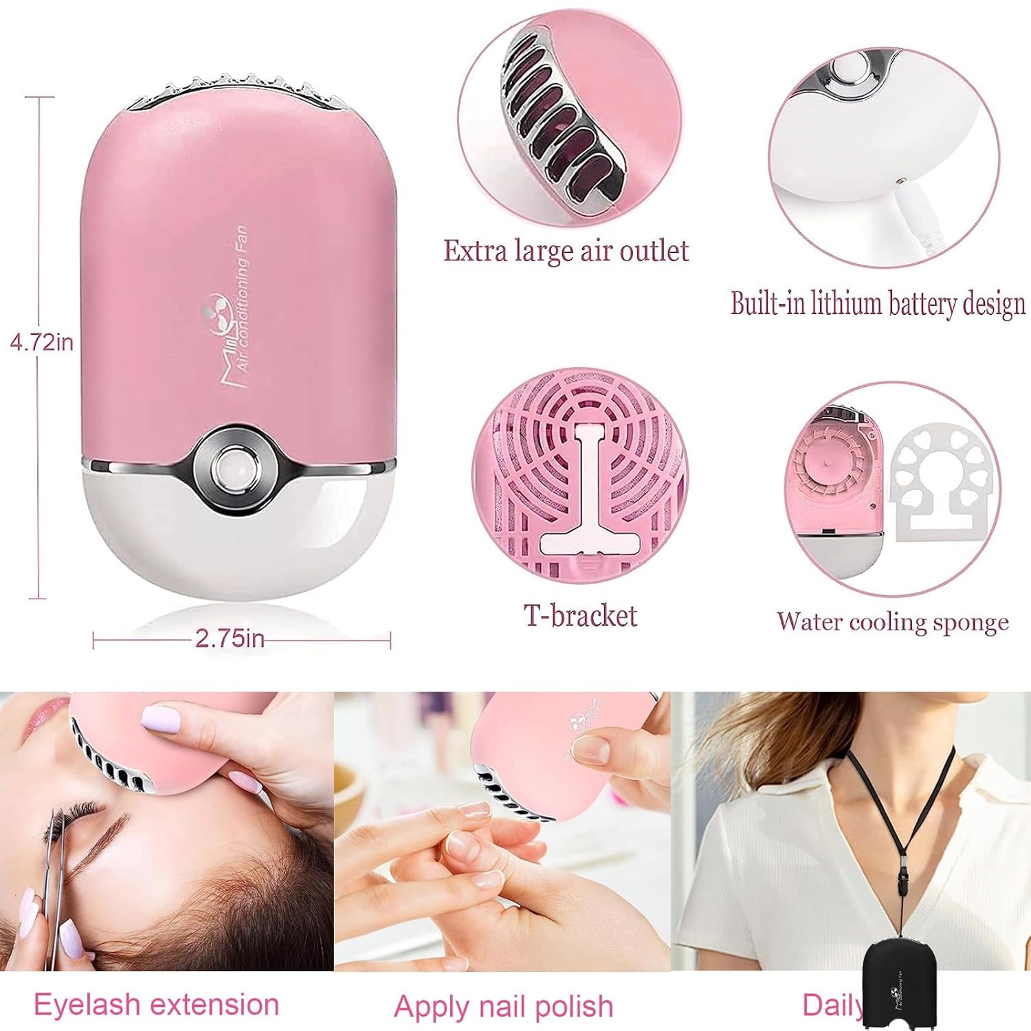 Premium Lash Shampoo and Cleanser Kit with Lash Fan, 60ml Eyelash Foam Cleanser, Facial Cleansing Brush, Eyelash Brush and Wash Bottle for Eyelash Extensions - Effective Eyelash Cleaning Solution - Image 2