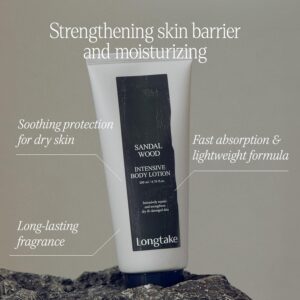 Sandalwood Intensive Perfume Body Lotion 6.76 Fl OzㅣSoothing protectionㅣStrengthening skin barrier, HydratingㅣLightweight Formula