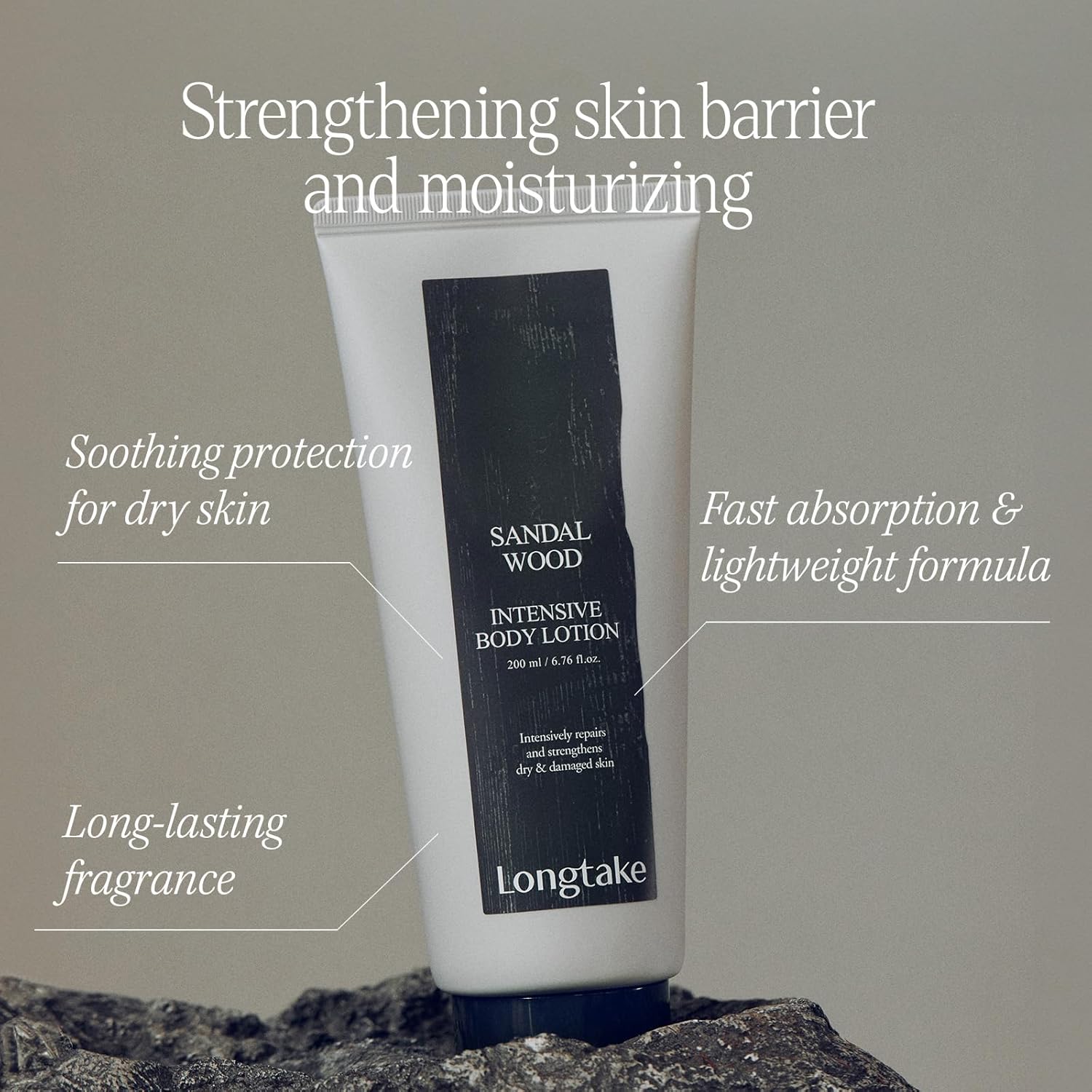 Sandalwood Intensive Perfume Body Lotion 6.76 Fl OzㅣSoothing protectionㅣStrengthening skin barrier, HydratingㅣLightweight Formula