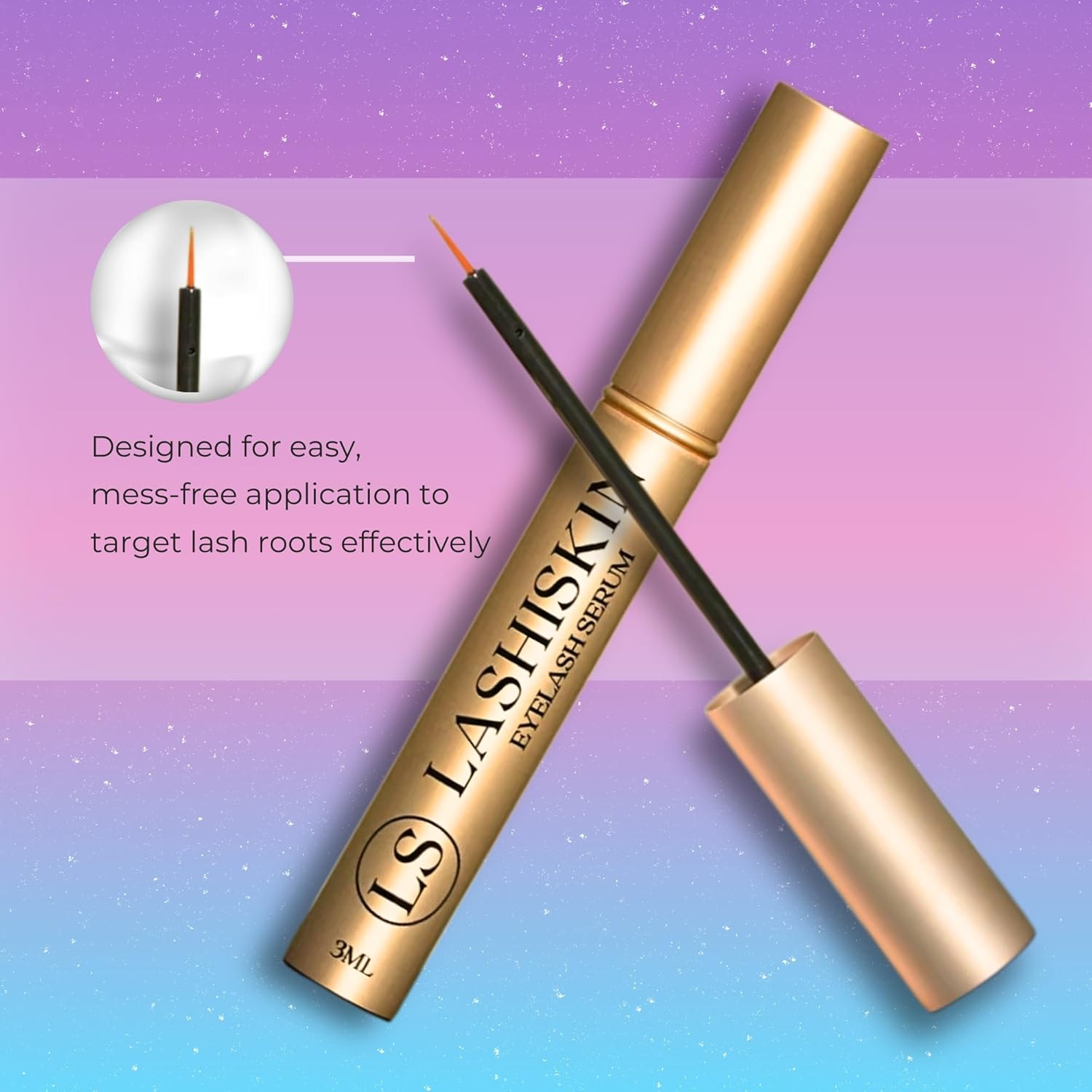 Premium Lash Growth Serum | Powerful Eyelash Enhancing Formula for Stronger, Longer, Fuller Lashes | Rapid EyeLash Growth, Conditioning Eyelash Serum for Healthier Lashes - 3ml - Image 6