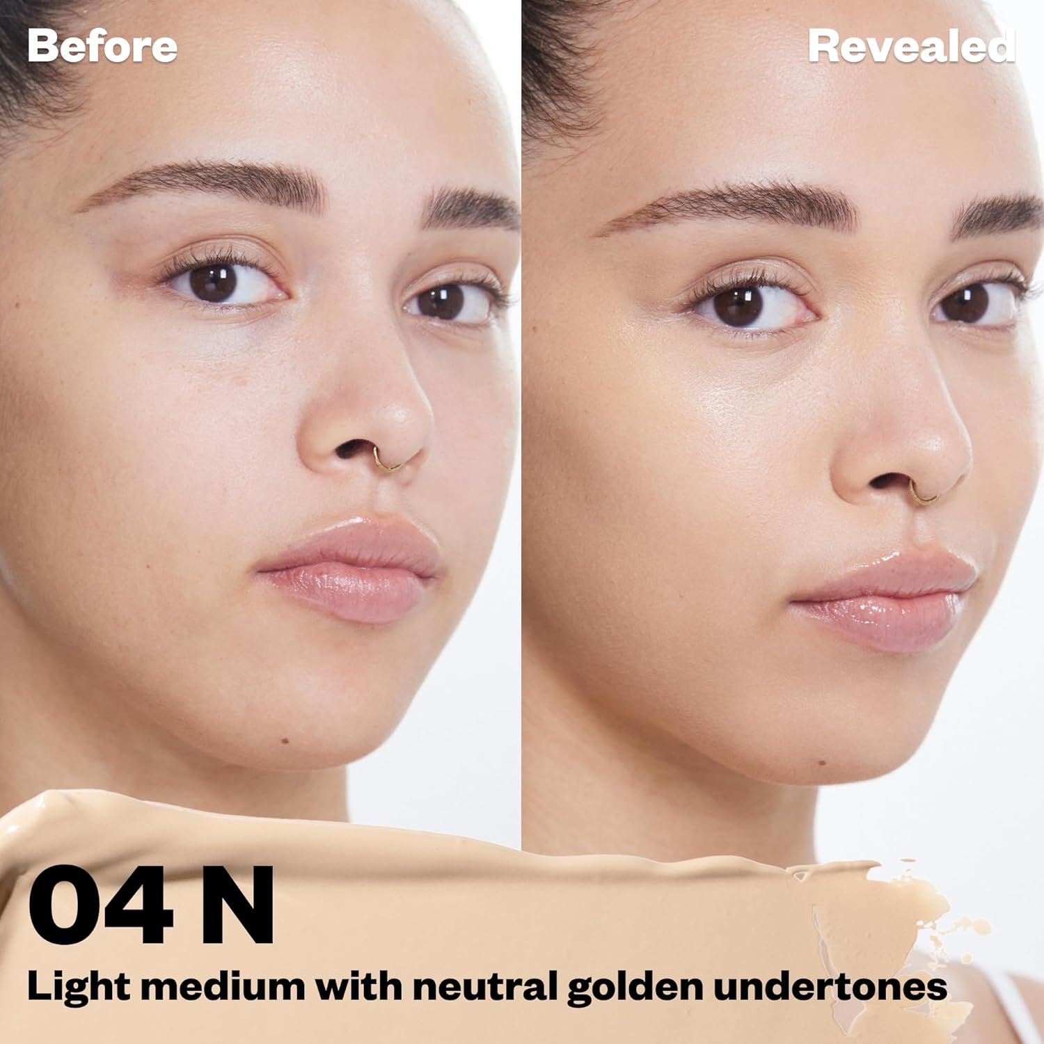 Kosas Revealer Concealer - Medium Coverage Makeup with Hyaluronic Acid, Conceals Dark Circles Under Eyes, Dark Spots and Blemishes + Brightens, Hydrates, Long-Lasting & Vegan, (Tone 04 N) - Image 2