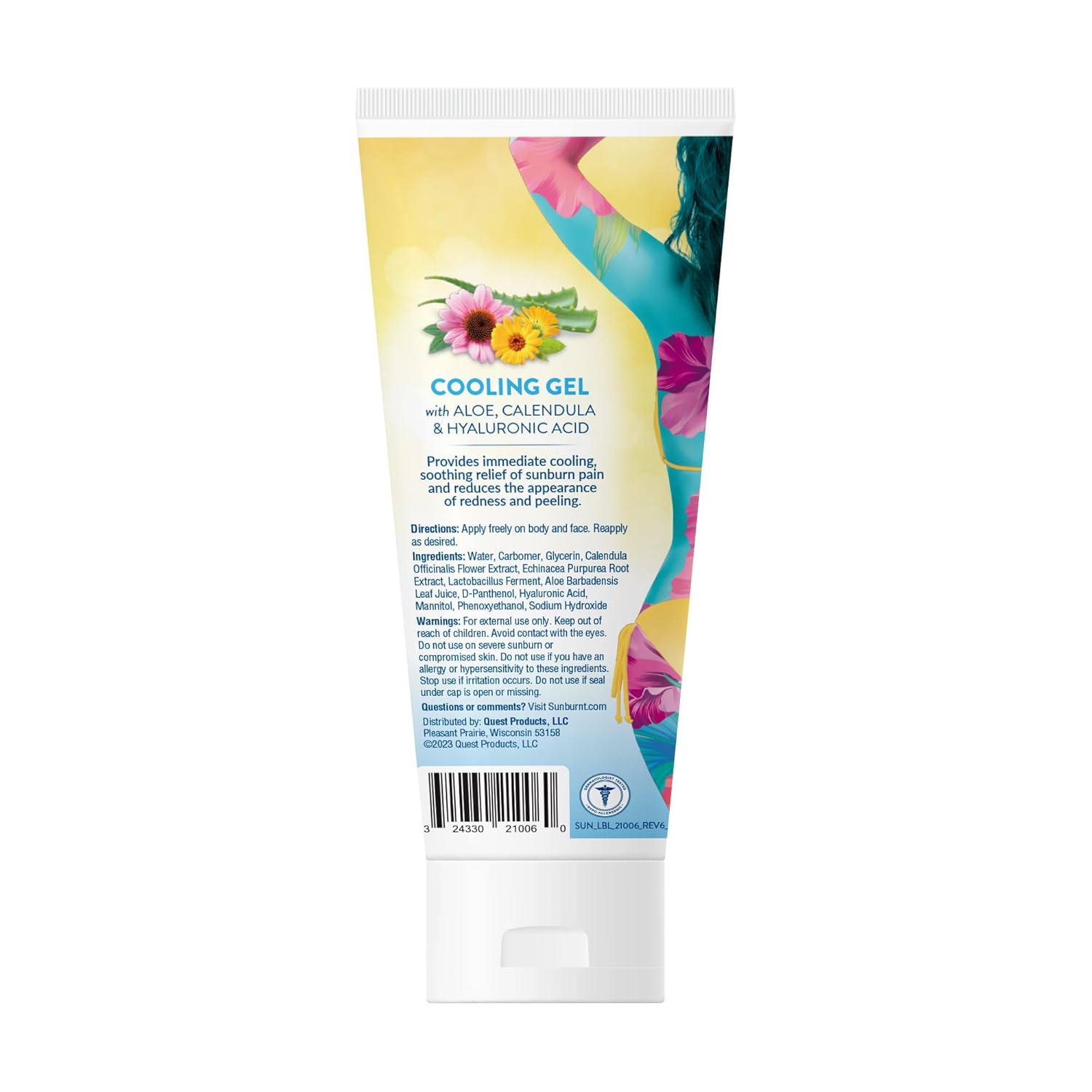 EMCW9 Ultra Hydrating Aloe Vera Gel by Sunburnt 6 Ounce,Clear,SUNB21006 - Image 5