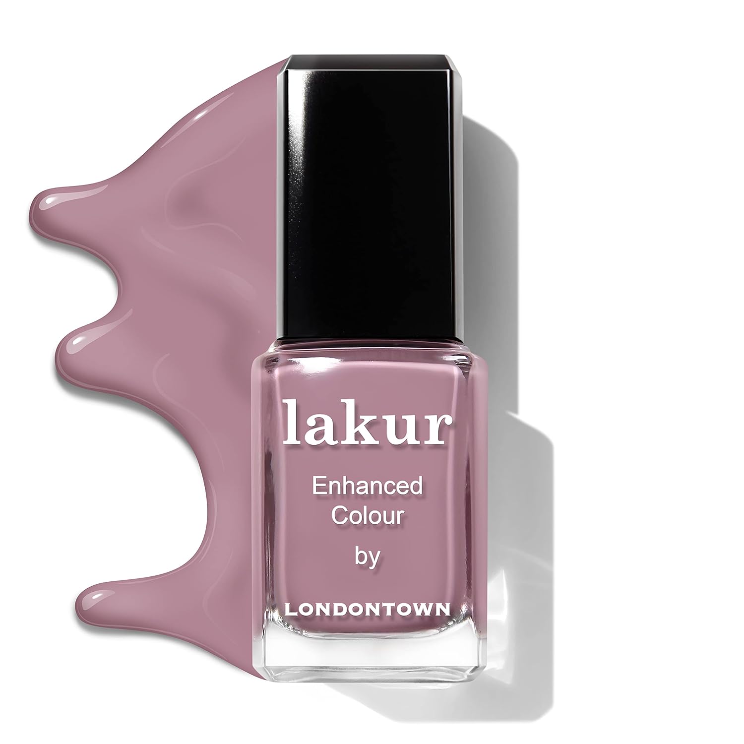 LONDONTOWN Dusty Pink Glossy Nail Polish, Bell Flower lakur, Vegan Chip-Resistant Long-Lasting Nail Lacquer, .40 fl oz - Image 6