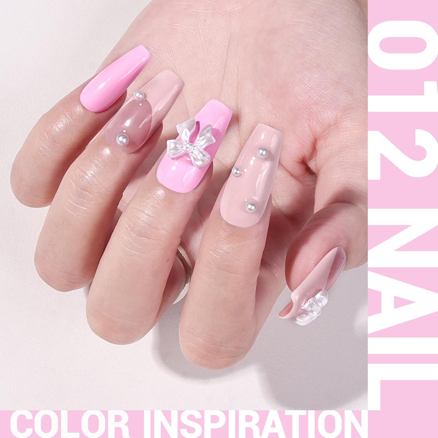 MelodySusie Thick Macaron Pink Gel Nail Polish,0.5 Fl Oz Nails Soak Off UV LED Funny Bunny Creamy Pink Gel Polish Gift for Women Nail Art Manicure Salon DIY Nail Design-012 - Image 3