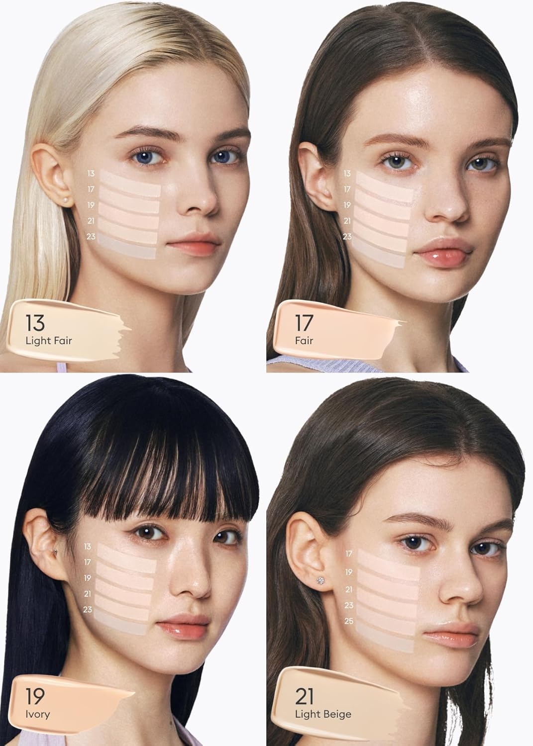 MISSHA M PERFECT COVER SERUM BB CREAM No.19 Ivory - Fair/Light with Warm Undertone, Skin Tint, Tinted Moisturizer, Skin Care Foundation Makeup, Superfood Complex, Glass Skin, Korean Makeup,1.18 Fl oz - Image 7
