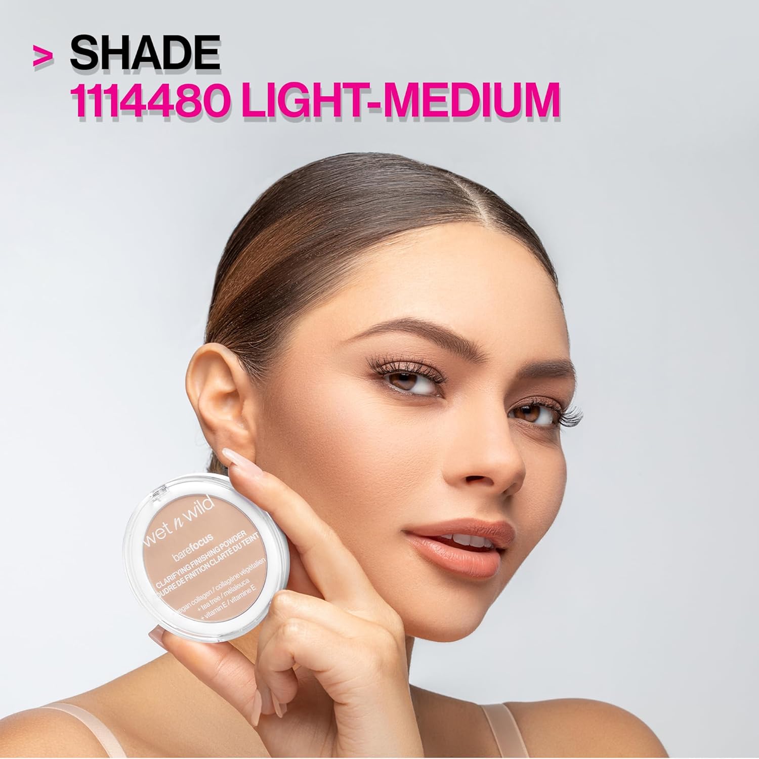 wet n wild Bare Focus Clarifying Finishing Powder | Matte | Pressed Setting Powder Fair-Light - Image 8