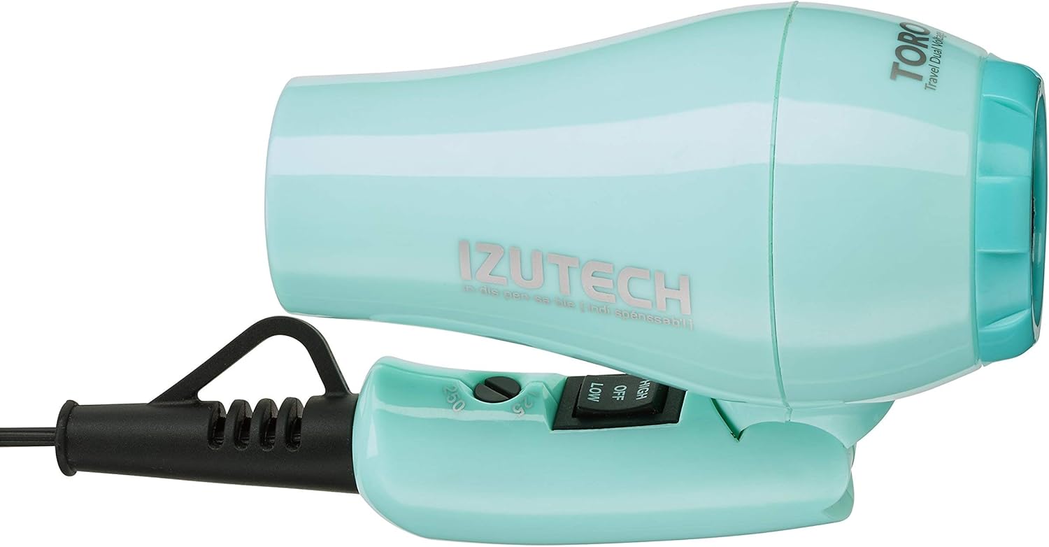 Izutech Toro 2400 Mini Dual Voltage Foldable Blow Dryer - Image 3