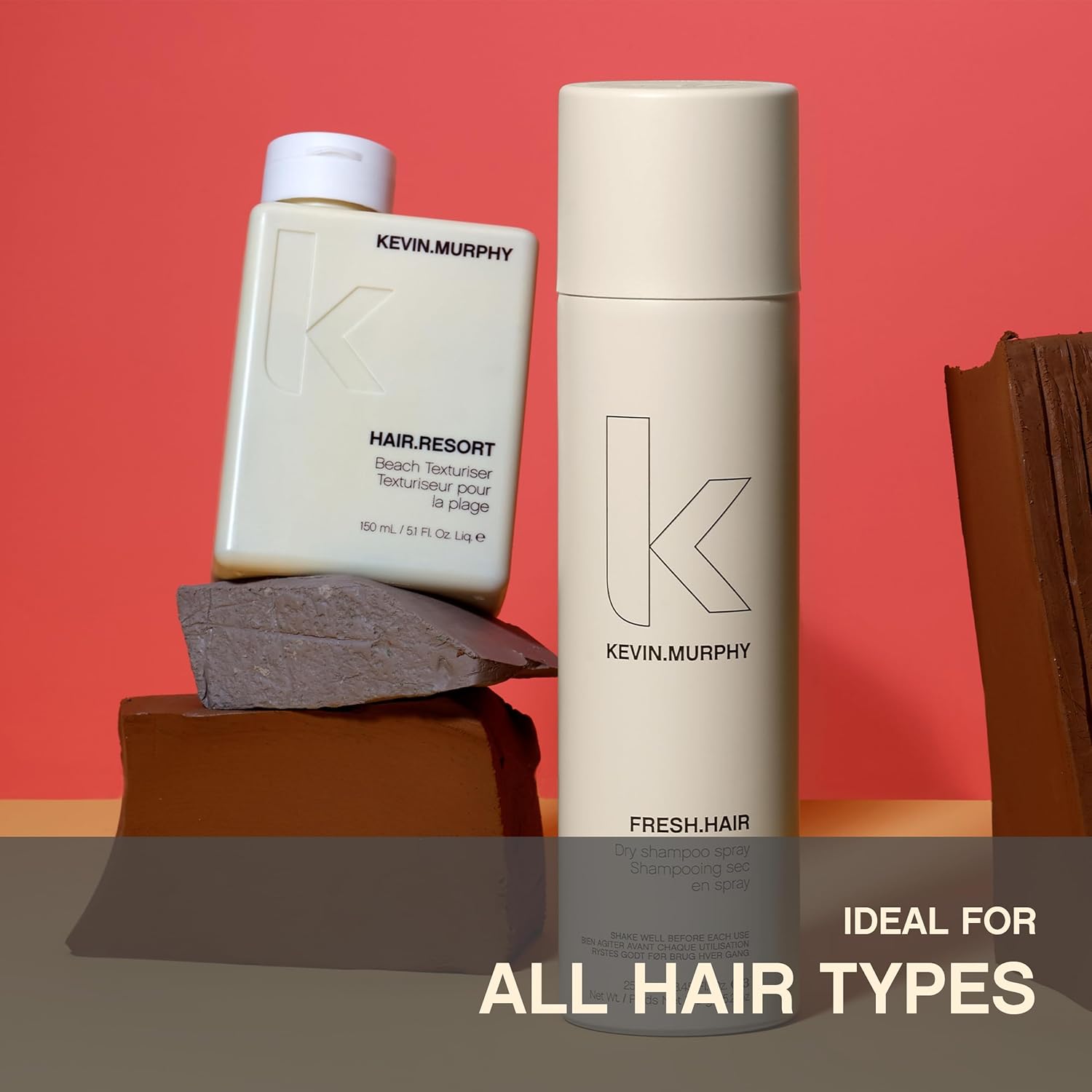 KEVIN.MURPHY HAIR.RESORT - Beach Texturizer & Curl Enhancer - For All Hair Types - Curl Defining Lotion - Curl Care with Vitamin C & E - 10 mL / 5.1 fl oz - Image 5