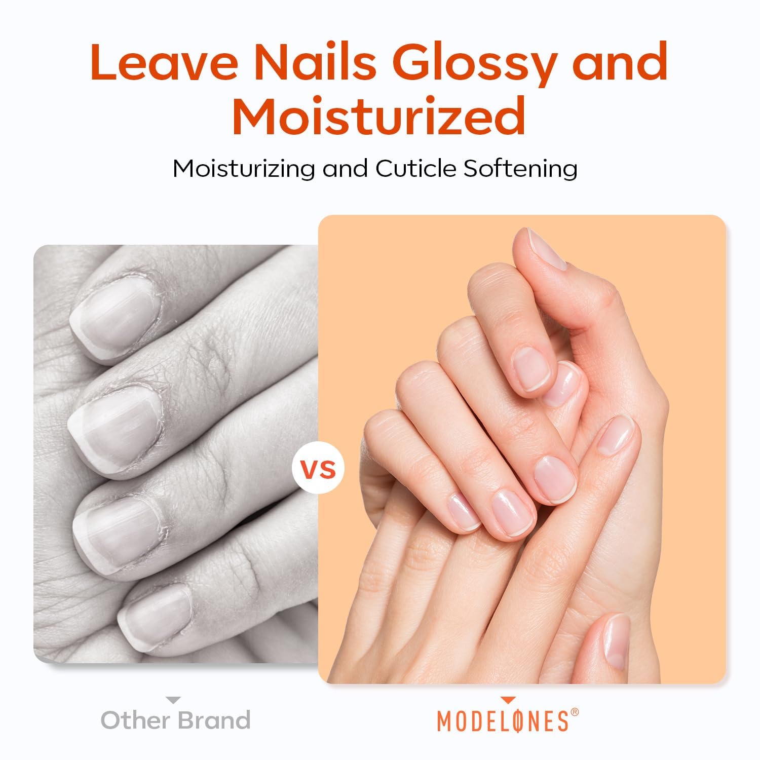 Modelones Nail Polish Remover for Press on Nails & Nail Strips Acetone-Free, Nail Glue Remover Natural Formula Serum Easy Peel for Moisturizing & Care, Non-Toxic, Low Odor, Portable Size - Image 7