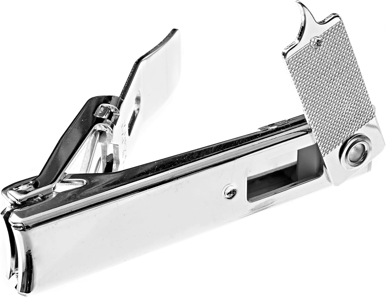 Ultra Clip – The Best No-Mess Nail Clippers That Catch Your Clippings! for Men and Women - Sharp, Wide Jaw, Finger and Toe Nail Clipper - Silver - Image 4