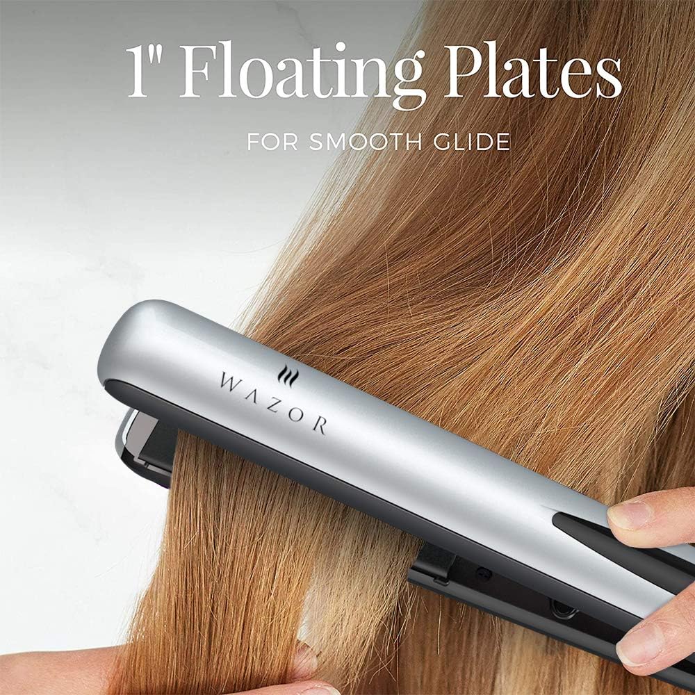 1 Inch Ionic Ceramic Hair Straightener Professional Flat Iron with LED Digital and Temperature Control from 284℉ to 446℉ Auto Shut Off - Image 3