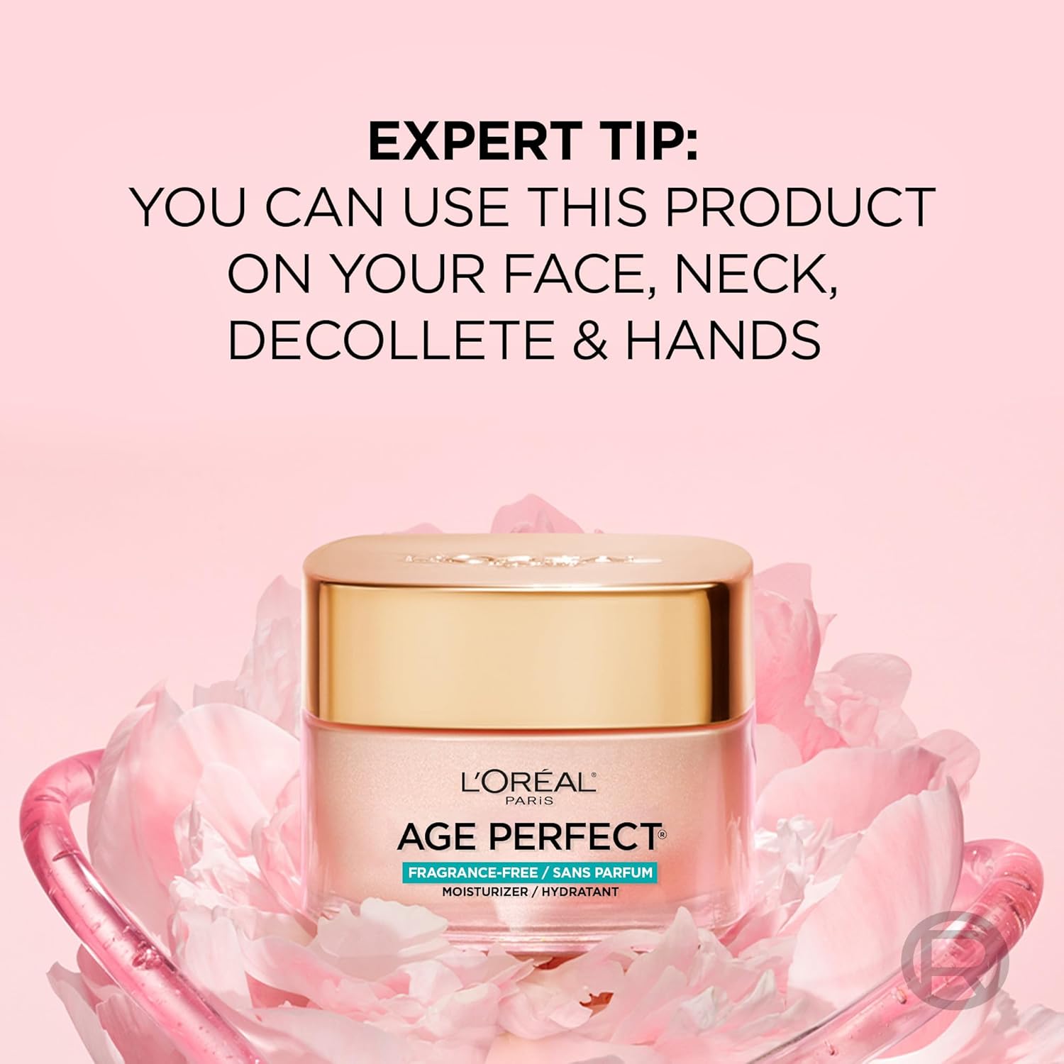 L’Oreal Paris Age Perfect Rosy Tone Anti-Aging Face Moisturizer, Renew & Revive Healthy Tone, Fragrance Free, 1.7 oz - Image 4