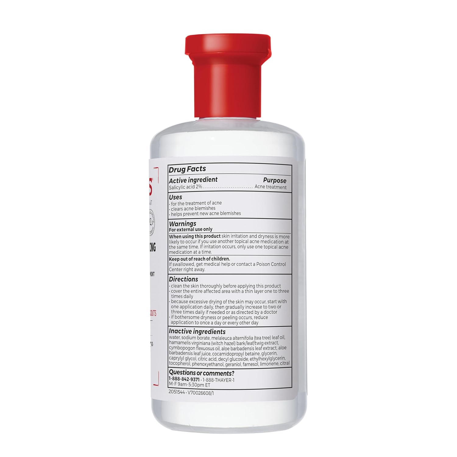 Thayers Blemish Clearing Salicylic Acid Toner, Acne Treatment Face Toner with 2% Salicylic Acid, Soothing and Non-Stripping Skin Care, 12 Fl Oz - Image 7