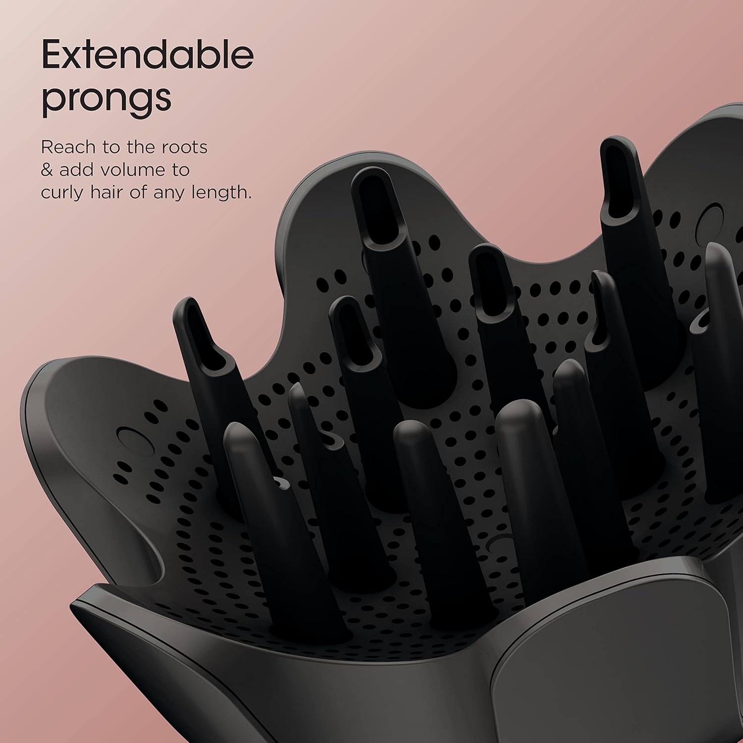 Shark FlexStyle Hair Dryer & Powerful Styling System with 6-Piece Hair Styling Tools, Paddle Brush, Curl-Defining Hair Diffuser, Auto-Wrap Curlers, Styling Concentrator, Oval Brush &, Black, HD440BK - Image 9