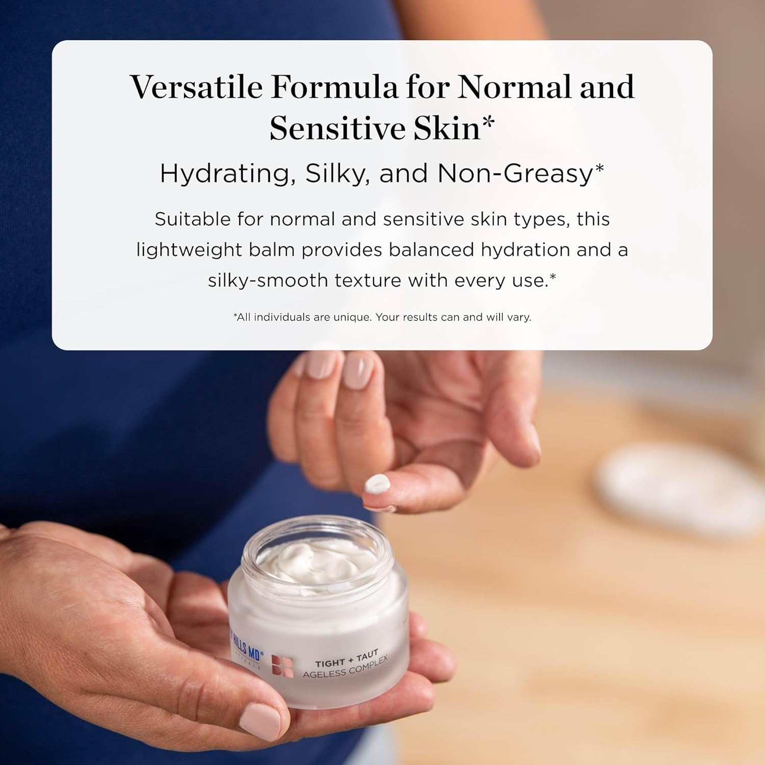 Beverly Hills MD Tight + Taut Ageless Complex – Anti-Aging Face Cream, Hydrating Cream with Peptides and Botanical Extracts – Targets Wrinkles, Fine Lines, and Sagging for a Youthful Glow, 50ml - Image 6