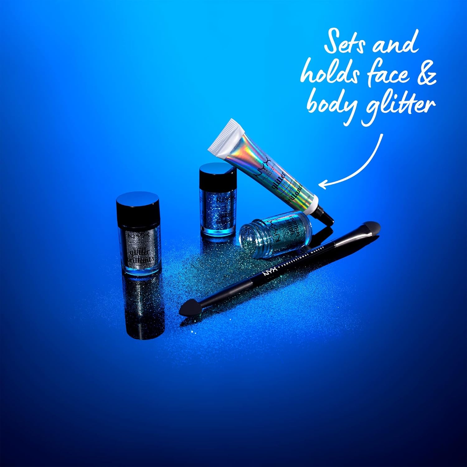 NYX PROFESSIONAL MAKEUP Glitter Primer, Long-Lasting Glitter Hold - Image 2
