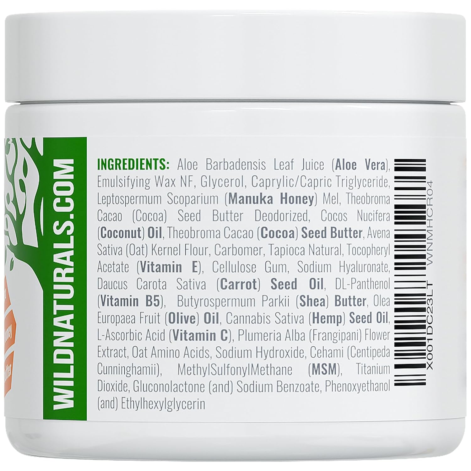 Wild Naturals Manuka Honey Moisturizer for Dry, Sensitive Skin – Eczema Relief Face Cream – Soothing Cream for Redness & Irritation – Face, Hand & Body Moisturizer for Women & Men - Image 7
