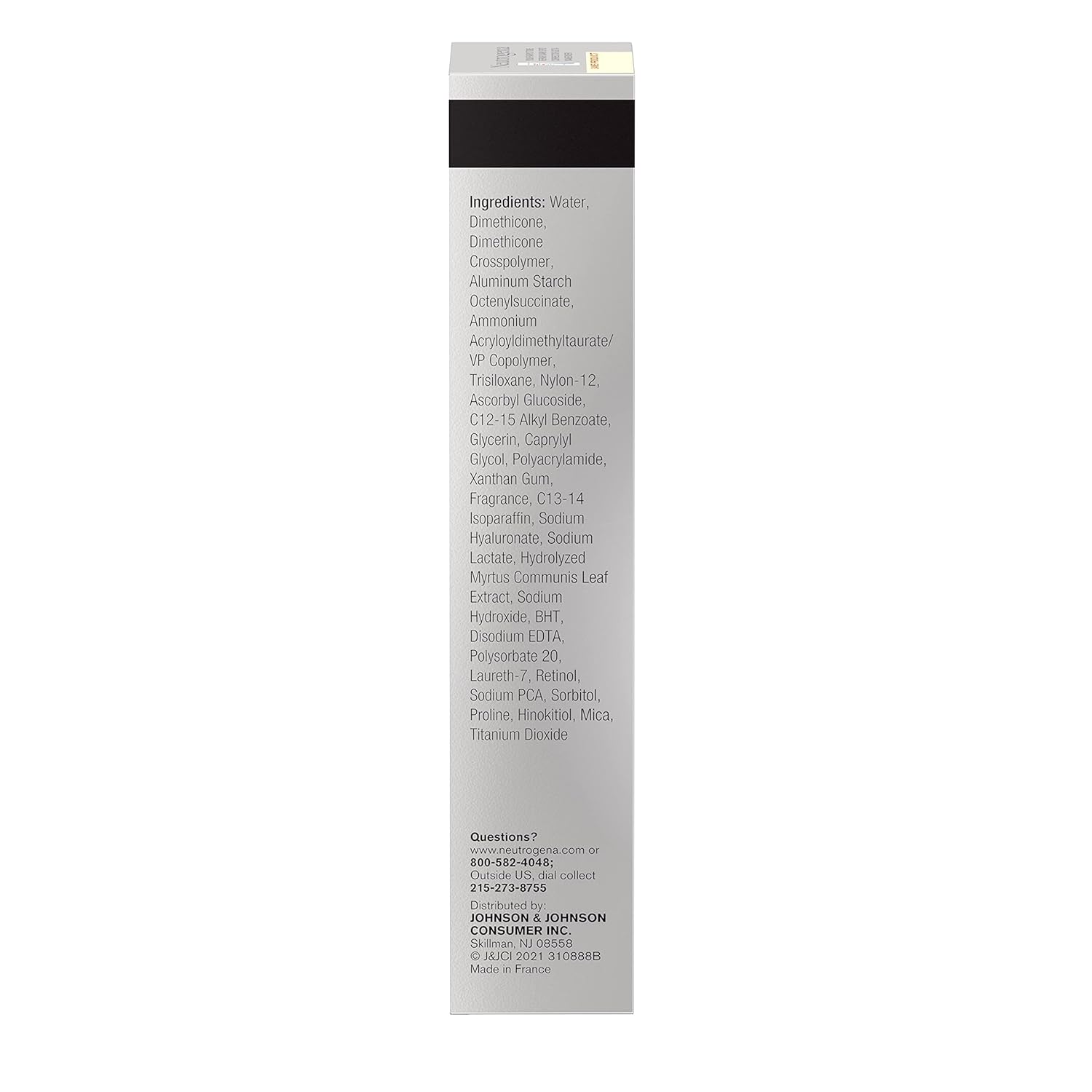 Neutrogena Rapid Tone Repair Retinol + Vitamin C Dark Spot Corrector Face Serum, Daily Anti-Wrinkle Dark Spot Corrector to Brighten & Even Tone, Mineral-Oil & Dye-Free, White, 1 oz - Image 12