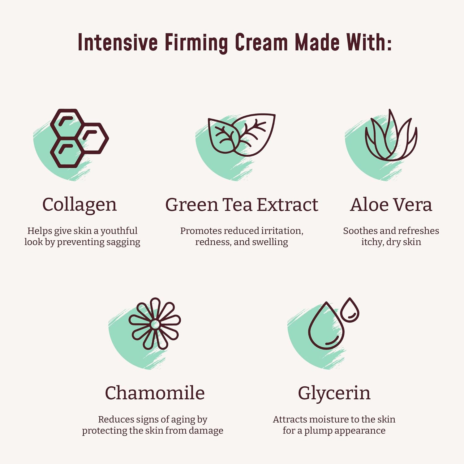 BLOOM IT'S A GREAT SKIN DAY! Collagen Cream + Aloe Vera Moisturizer Body Lotion & Face Cream | Dry Skin Rescue | Skin Tightening Cream | Skin Firming + Tightening Lotion, 15 Oz - Image 4