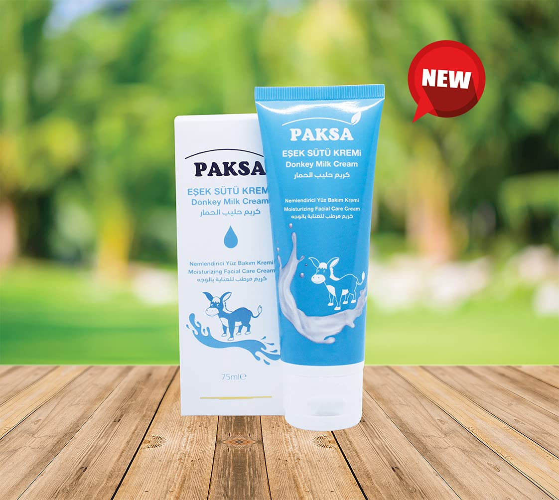 Donkey Milk Cream | Moisturizing Organic Face Care Lotion | Premium Donkey Milk Facial Moisturizer | Anti-Aging Properties | Paraben Free | Quantity 75ml / 2.53 oz - Image 4
