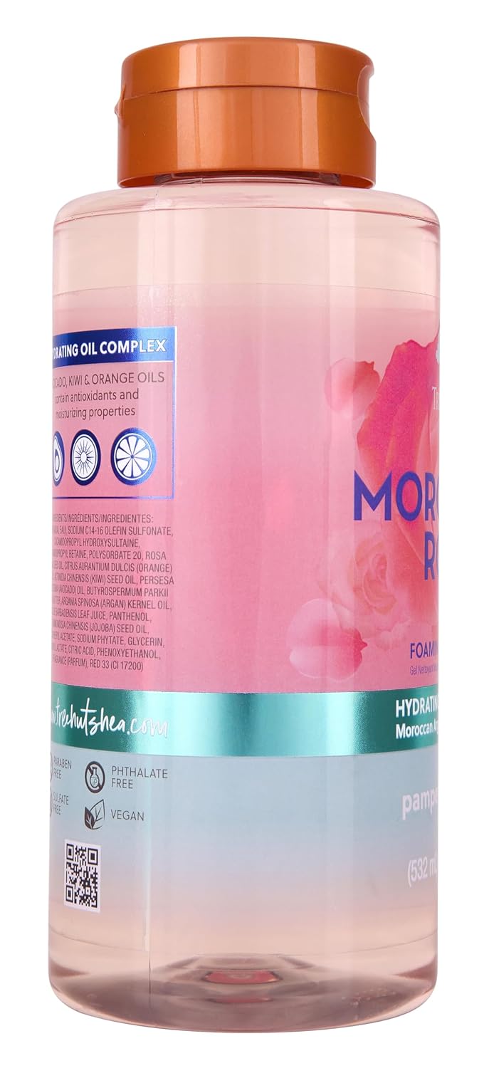 Tree Hut Moroccan Rose Nourishing & Moisturizing Foaming Gel Wash, 18 oz., Hydrating - Image 2