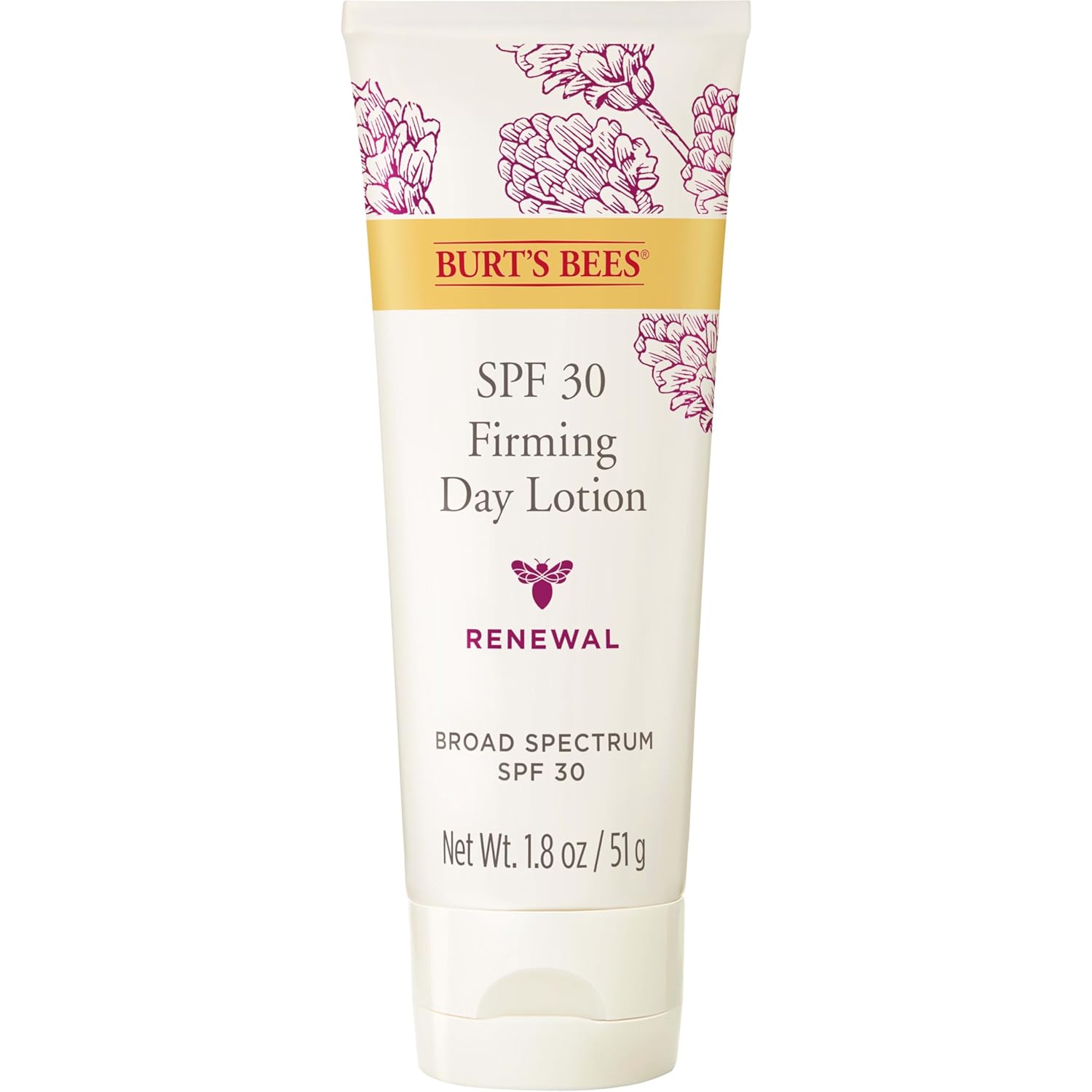 Burt's Bees Renewal SPF 30 Firming Day Face Lotion With Bakuchiol, Sunscreen Face Lotion With Natural Retinol Alternative, 98 Percent Natural Origin Skin Care, 1.8 oz. Tube - Image 11