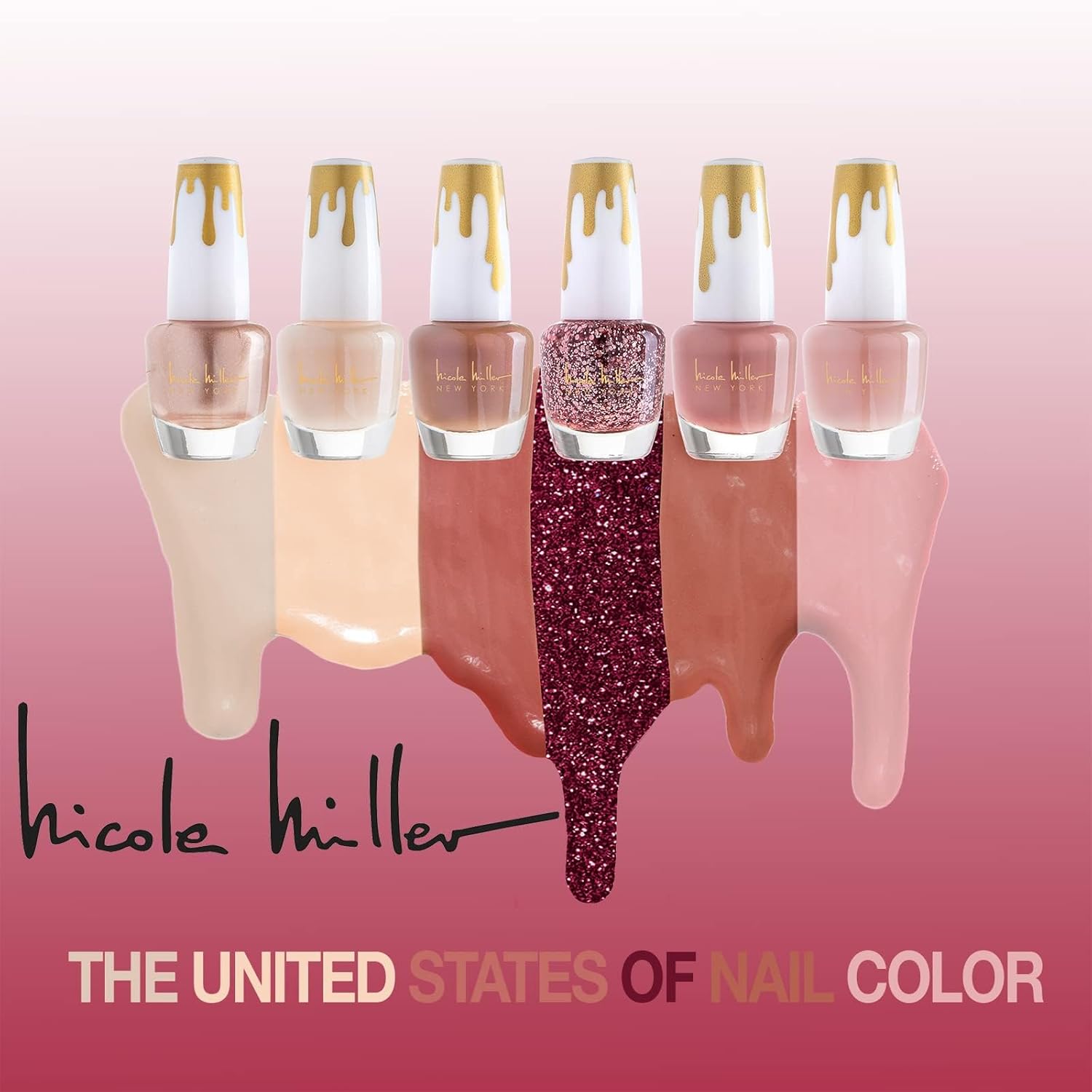 Nicole Miller Nail Polish Collection – Unique Glossy and Shimmery Colors for Women and Girls, Nudes - Image 4
